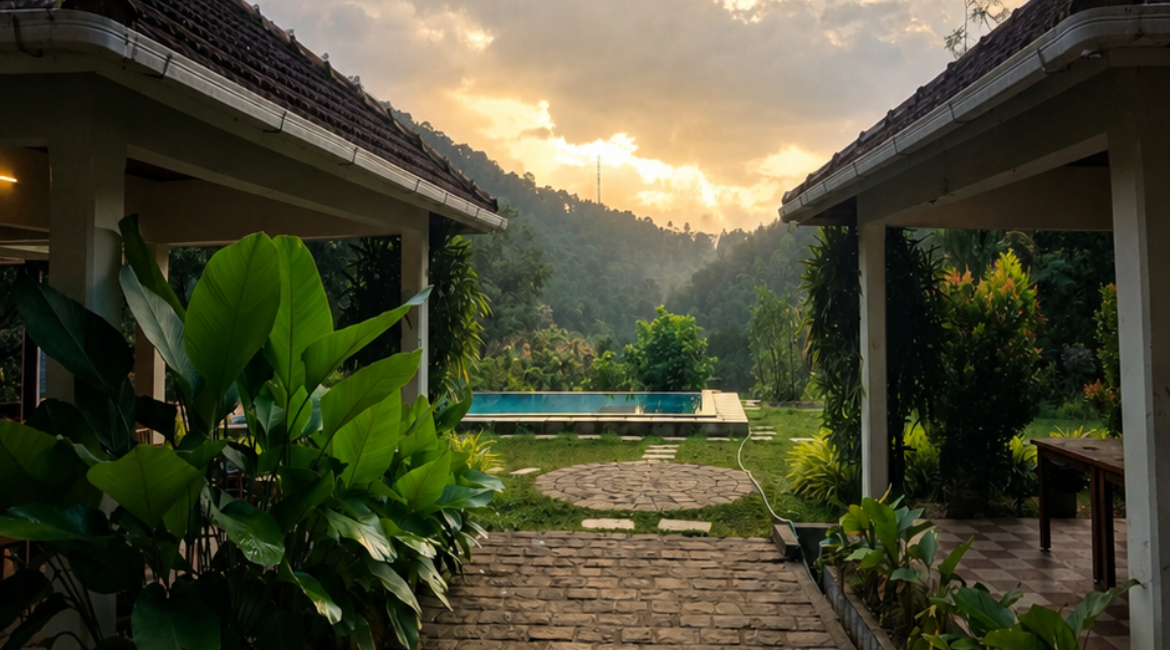 Munnar private pool villa